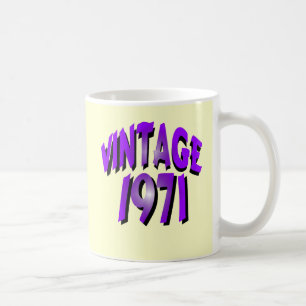 Vintages 1971 kaffeetasse