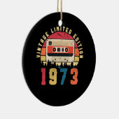 Vintages 1973 Geburtstagskassettenband Keramik Ornament (Rechts)