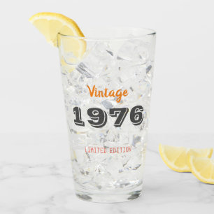 Vintages 1976 Geburtstagsglas - Limited Edition 50 Glas