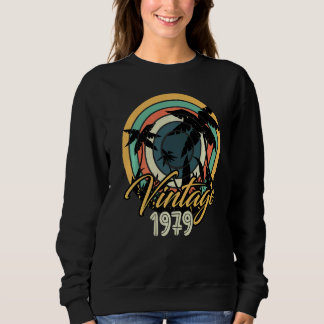 Vintages 1979 Palm Surfjahr Vintag Sweatshirt