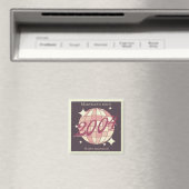 Vintages 2004 21. Geburtstagsretro lila Magnet (In Situ (Geschirrspüler))