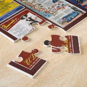 VINTAGES 20. PAPIER EPHEMERA-SAMMLUNG PUZZLE (Seite)