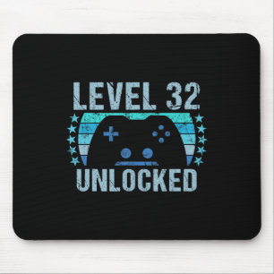 Vintages 32. Geburtstagsgeschenk 32 Jahre Junge Gi Mousepad