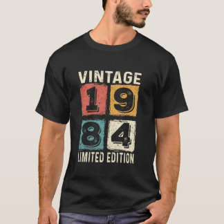 Vintages 40. Geburtstagsgeschenk Vintag 1984 40 Ja T-Shirt