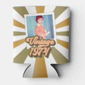 Vintages 50. Geburtstag-Foto 1974 Dosenkühler (Vorderseite)