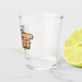 Vintages 50. Geburtstag-Foto 1975 Schnapsglas (Rechts)