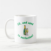 Vintages 50. Geburtstagsgeschenk Kaffeetasse (Links)