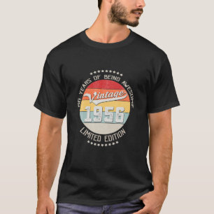 Vintages 66. Geburtstagsgeschenk von 1956 66 Jahre T-Shirt