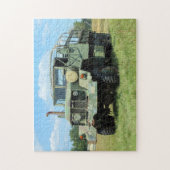 Vintages 6x6 5 Tonnen-Militär-LKW-Puzzlespiel Puzzle (Vertikal)