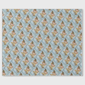 Vintages 70er Weihnachtspapier Geschenkpapier (Flach)