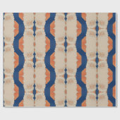 Vintages 70er Weihnachtspapier Geschenkpapier (Flach)