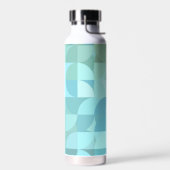 Vintages Abstraktes blaues Wasser Flasche (Links)