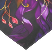 Vintages Abstraktes Blossom Tischdecke (Schrägansicht)