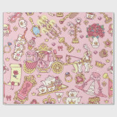 Vintages abstraktes nahtloses Muster. Einfache Kle Geschenkpapier (Flach)