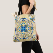 Vintages abstraktes Patchwork-Muster. Arabi Tasche (Von Nahem)