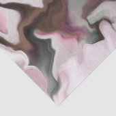 Vintages Abstraktes Shabby Chic Seidenpapier (Detail)