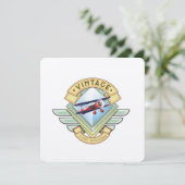 Vintages Abzeichen (Stehend Vorderseite)