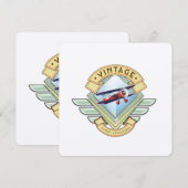 Vintages Abzeichen (Vorne/Hinten)