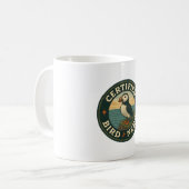 Vintages Abzeichen an der Atlantikküste Kaffeetasse (Vorderseite Links)