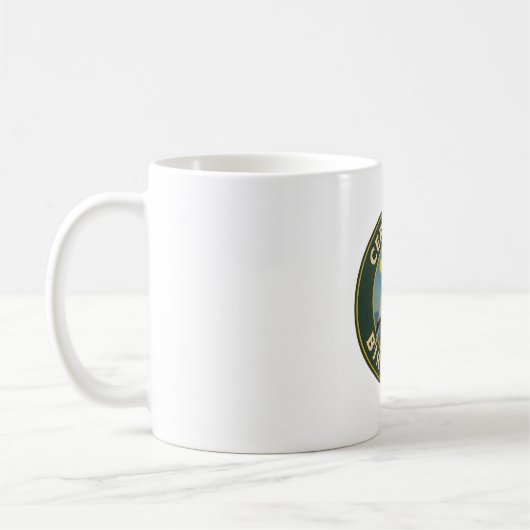 Vintages Abzeichen Nord-Gannet Kaffeetasse (Links)