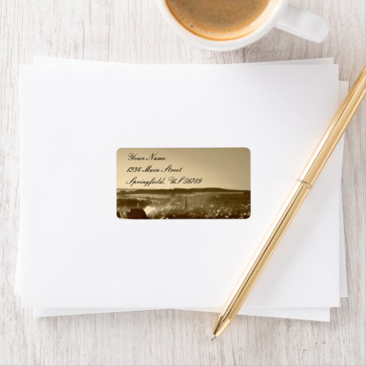 Vintages Adressetikett (Insitu)