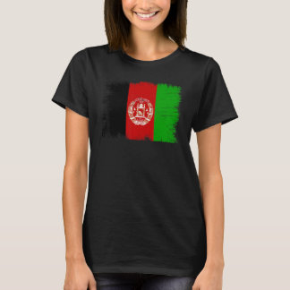 Vintages Afghanistan Flag Afghanischer Unabhängigk T-Shirt