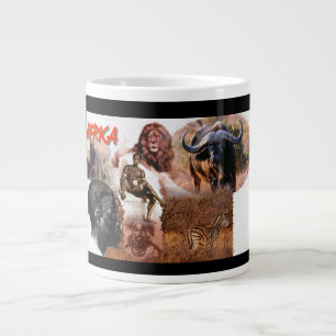 "Vintages Afrika" Jumbo-Tasse