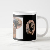 "Vintages Afrika" Jumbo-Tasse (Rechts)