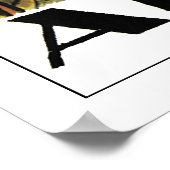 Vintages Afrika Poster (Ecke)