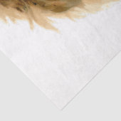 Vintages Afrika Wildtierion w Mane Decoupage Seidenpapier (Ausschnitt)