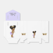 Vintages Afrikanisches Baby Princess Lila Geschenkschachtel (Ungefaltet)