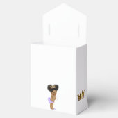 Vintages Afrikanisches Baby Princess Lila Geschenkschachtel (Geöffnet)