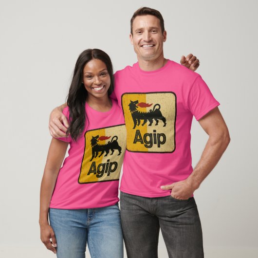 Vintages Agip-Logo-Poster T-Shirt (Unisex)