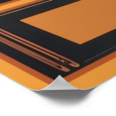 Vintages Ägypten Ägypten entdecken Poster (Ecke)