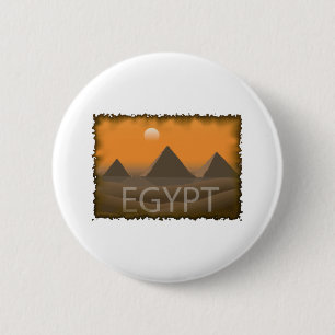 Vintages Ägypten Button