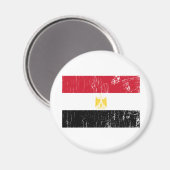 Vintages Ägypten Magnet (Vorderseite/Rückseite)