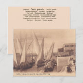 Vintages Ägypten, Öffnen von Nil-Brücke Postkarte (Vorne/Hinten)