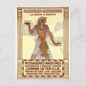 Vintages Ägypten Postkarte (Vorderseite)