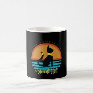 Vintages ägyptisches Cat T-Shirt ägyptisches Meow Kaffeetasse