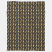 Vintages ägyptisches Princess-Muster, Fleecedecke (Vorderseite)