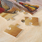 Vintages Ägyptisches Reiseplakat, Pyramide, Sphinx Puzzle (Seite)