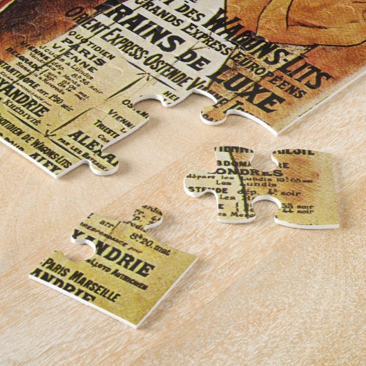 Vintages ägyptisches Themed Bahnpuzzle Puzzle (Seite)