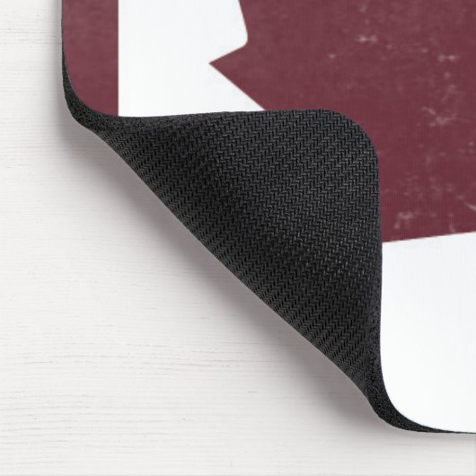 Vintages Ahorn-Blatt Mousepad (Ecke)