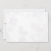 Vintages Airplane Baby Dusche Party Foto Einladung (Rückseite)