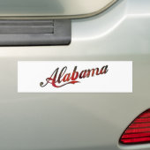 Vintages Alabama Autoaufkleber (Auf Auto)