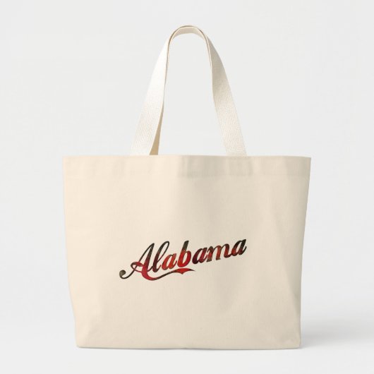 Vintages Alabama Jumbo Stoffbeutel (Vorne)