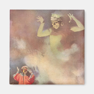 Vintages Aladdin und das Genie der Lampe, Godwin Magnet