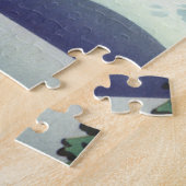 Vintages Alaska Reiseplaner Kunst, Landschaftliche Puzzle (Seite)