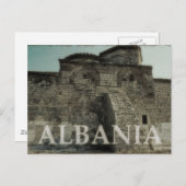Vintages Albanien Postkarte (Vorne/Hinten)