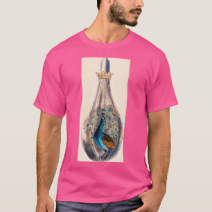 Vintages Alchemisches Pfau T-Shirt